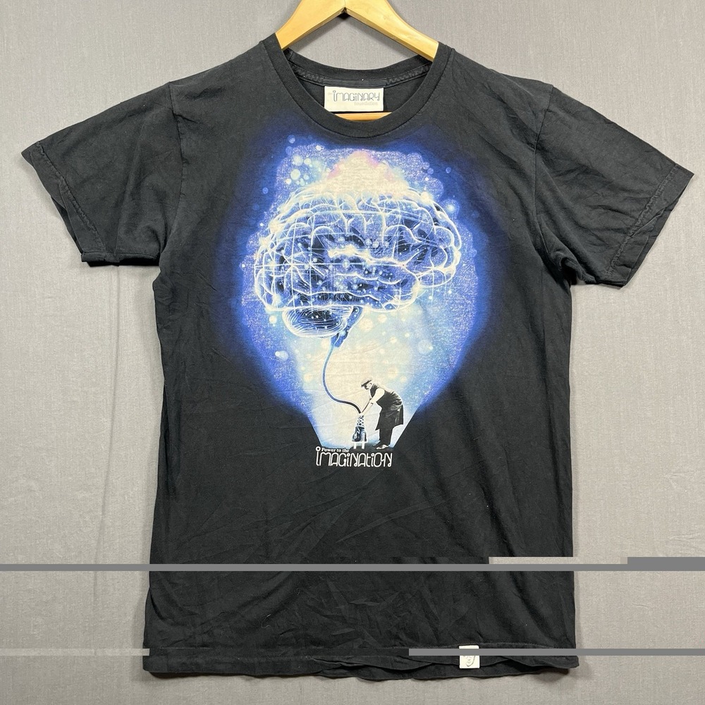 VINTAGE The Imaginary Foundation Shirt Mens Medium Brain Power